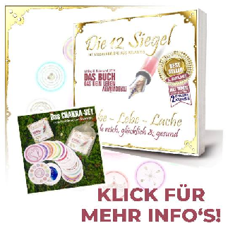 DIE 12 SIEGEL • eBook inkl. Chakraset 12 HeilSymbole + 2 onlinekurse