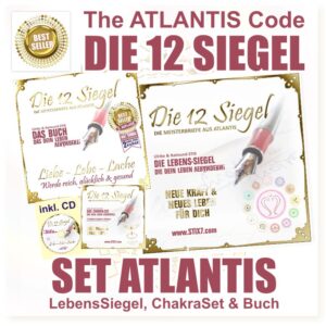 Die 12 Siegel ~ Set ATLANTIS | e Book, Chakra- u. Lebenssiegel inkl. CD