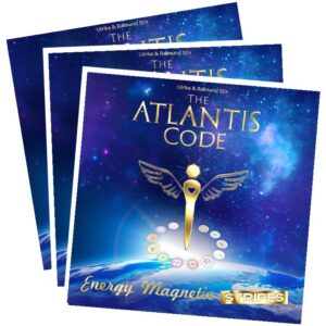 The Atlantis Code • Energy Magnetix Stripes 3er-Set, Magnete zur WASSER-ENERGETISIERUNG & Schmerzfreiheit